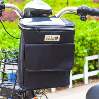 Велосипедная Подвесная сумка с Мультяшным Рисунком, Светоотражающий ремешок, Дизайн Предмета Для хранения, Велосипедная Сумка, Принадлежности для велосипедов