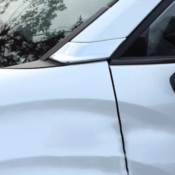 Внешняя глянцевая отделка передней панели бокового окна A-образной стойки для Toyota Corolla Cross 2021 2022 2023