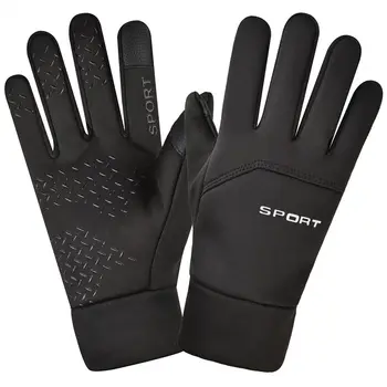 Водонепроницаемые мужские перчатки для рыбалки на открытом воздухе, женские спортивные перчатки с сенсорным экраном, ветрозащитные дышащие нескользящие перчатки, Женские лыжные осенние перчатки