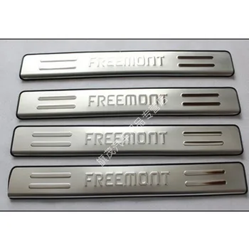 высококачественный автомобильный стайлинг Накладка на порог из нержавеющей стали, подножка, протектор порога для FIAT Freemont 2012-2014