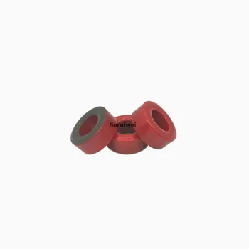 Высокочастотные серо-красные сердечники бренда Boruiwei марки T80-2B с металлическим порошкообразным кольцом пурпурного цвета