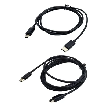 Гибкий кабель для зарядки от USB Type C до Mini 5Pin, передачи данных, питания и синхронизации ваших устройств