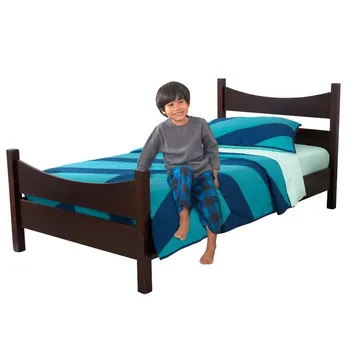 Детская деревянная кровать KidKraft Addison Twin-Size, детская кровать Espresso