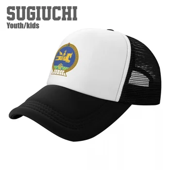 Детская сетчатая кепка, бейсболка с эмблемой Монголии, бейсболки для мальчиков и девочек, детские шапки для учеников, спортивные игры на открытом воздухе, Унисекс