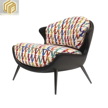 Диван-кресло для одного человека, Роскошное Дизайнерское повседневное Итальянское роскошное кресло без подлокотников и спинки