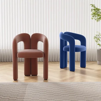 Дизайнерские Деревянные Обеденные стулья для туалетных столиков Со спинкой, Белые Обеденные стулья для кафе, гостиной, Современная мебель для дома Cadeira YX50DC