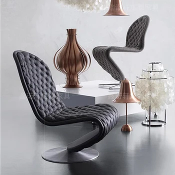 Дизайнерские обеденные стулья для салона, Роскошные Эргономичные Офисные обеденные стулья для гостиной, Современный трон, мебель для балкона Cadeira XY50DC