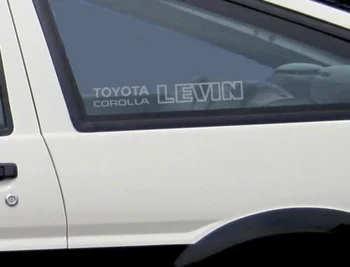 Для 2xAE86 Levin Corolla наклейки на окна с гравировкой x2, corolla, Levin, drift, initial D