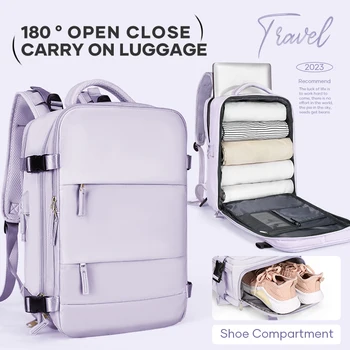 Дорожный рюкзак для Женщин, Рюкзак Для ручной клади, Одобренный для полета Рюкзак Для ноутбука TSA, Сумка для медсестры Колледжа, Повседневный рюкзак для Weekender