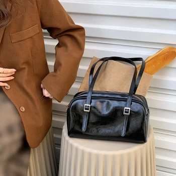 Женская повседневная сумка, универсальная сумка через плечо, стильная сумка подмышками, женский кошелек E74B