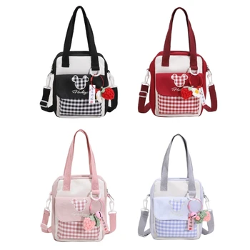 Женская сумка JK Bag, наплечная сумка Harajuku, маленькие сумки-тоут для женщин, студенческие сумки E74B