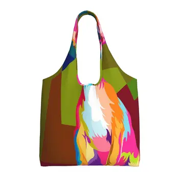 Женская сумка-тоут в стиле ЧИХУАХУА, многоразовая сумка для работы, путешествий, бизнеса, пляжа, покупок, школы