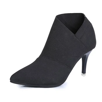 Женская танцевальная обувь для сальсы 2023, осенние танцевальные ботинки на высоком каблуке, популярные вечерние бальные сексуальные туфли с острым носком, бесплатная доставка