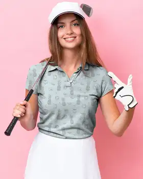 Женские футболки-поло Pina Colada с художественным принтом, трендовая летняя одежда на заказ с коротким рукавом