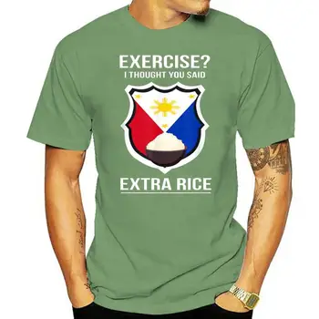Забавная филиппинская еда, шутка, Рис, Филиппины, футболки, топы и тройники, хлопковые мужские футболки в 3D-стиле с принтом
