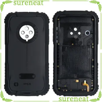 Защитный чехол для аккумулятора для замены задней крышки телефона Doogee S35 с деталью для отпечатков пальцев