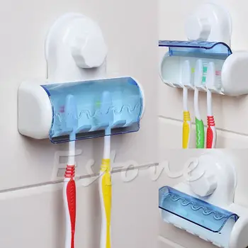 Зубная щетка Spinbrush Пластиковая присоска 5 Держатель для зубной щетки Настенное крепление подставка для дома Аксессуары для ванной комнаты