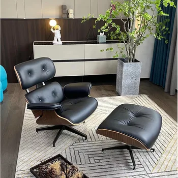 Изготовленные на заказ стулья, приставные диваны, стулы для балкона, гостиной, офиса, дизайнерские кресла eames, удобные шезлонги из гостиничной кожи