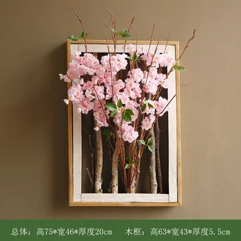 Искусственный цветок, Настенный Декоративный Подвесной Цветочный Креативный Домашний декор из искусственного цветка, Шелковый Цветочный декор, мебель