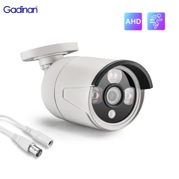 Камера видеонаблюдения Gadinan AHD 5MP 1080P, инфракрасная камера ночного видения высокой четкости, наружная камера домашней безопасности.