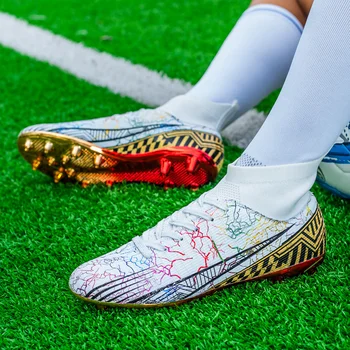 Качественная футбольная обувь, бутсы C.Ronaldo, прочные футбольные бутсы, легкие удобные кроссовки для мини-футбола, Оптовая продажа, Общество Чутейра.