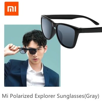 Классические квадратные солнцезащитные очки Xiaomi Mijia TAC с поляризованными линзами, цельные спортивные солнцезащитные очки для вождения для мужчин и женщин