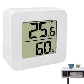 Комнатный термометр-гигрометр, мини-цифровой гигрометр, точный датчик влажности для детской, детской комнаты, теплицы, спальни.