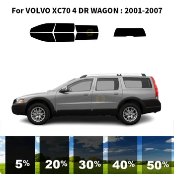 Комплект для УФ-тонировки автомобильных окон из нанокерамики для VOLVO XC70 4 DR WAGON 2001-2007