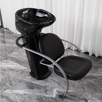 Кресло для шампуня Head Spa Салон красоты Парикмахерское кресло для профессионального шампуня Парикмахерская Оборудование для салона Stuhl Мебель для салона XY50SC