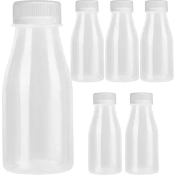 Крышки для бутылок для розлива сока, маленькие контейнеры для молока и кофе, прозрачный йогурт с защитой от протечек