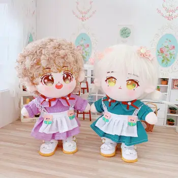 кукольная одежда для девочек 20 см, милое платье-фартук, костюм, аксессуары для кукол для корейских кукол Kpop EXO idol, подарок, игрушка своими руками