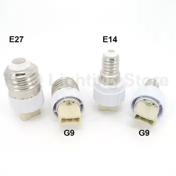 Лампа E27 E14-G9 с Преобразователем Держателя лампы в розетку Для преобразования лампочки E14-G9 E27-G9 Базовый держатель типа Адаптера Огнестойкий k