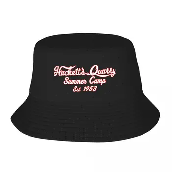 Летний лагерь New Hackett's Quarry Summer Camp Est 1953 | The Quarry Bucket Hat Кепка дальнобойщика Для пляжной прогулки Женские шляпы 2023 Мужские