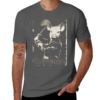 Месть вегетарианская, веганская рубашка Футболка индивидуальные футболки мужская одежда графическая футболка с животным принтом рубашка для мальчиков мужская одежда