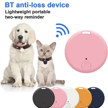 Мини-GPS-трекер для собак и кошек в режиме реального времени Bluetooth 5.2 Интеллектуальное устройство защиты от потери сумки для домашних животных, кошелька, отслеживания багажа, интеллектуального поиска ключей