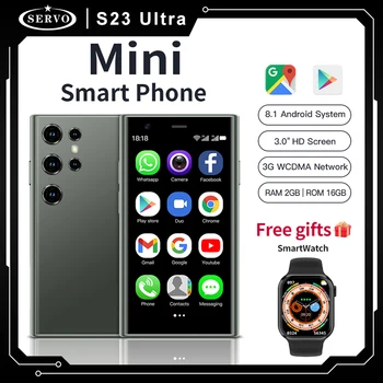 Мини-смартфон SERVO Global 3G Cellular с двумя SIM-картами Android 8.1 Телефон 3.0 