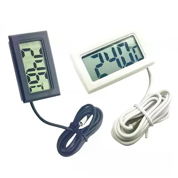 Мини цифровой ЖК-дисплей, удобный датчик температуры в помещении, измеритель влажности, термометр, гигрометр, датчик