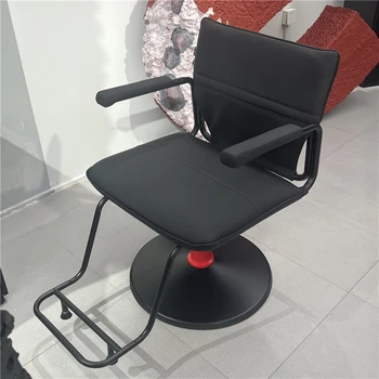 Минималистичные парикмахерские кресла в Японском стиле Современная Салонная мебель Профессиональный стул для салона красоты Вращающийся подъемник Парикмахерское кресло