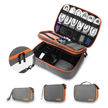 Многофункциональная портативная сумка-органайзер для путешествий, цифровая сумка для хранения кабеля мобильного питания, технологическая сумка-флешка для мужчин и женщин