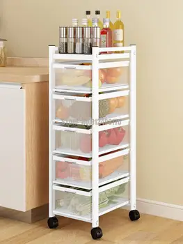 Многофункциональные кухонные принадлежности выдвижного типа, Щелевая стойка для хранения, Стеллаж для хранения рядом с холодильником, место для хранения овощей