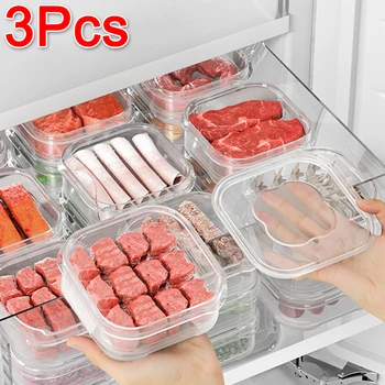Морозильная камера, Антибактериальный ящик для хранения замороженного мяса, Специальная классификация пищевых продуктов, герметичная маленькая коробка для хранения свежих продуктов