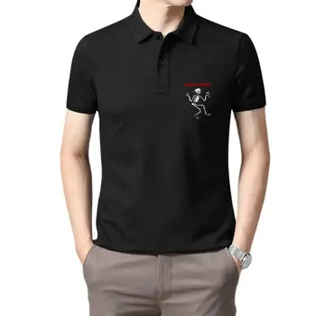 Мужская одежда для гольфа, винтажный скелет Social Distortion, Редкие 90-е, односторонняя перепечатка, Новая мужская футболка поло с новым принтом для мужчин