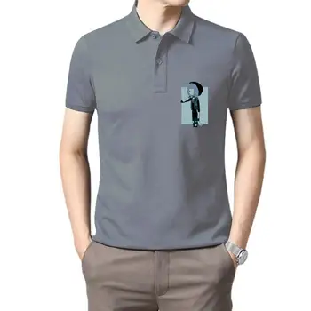 Мужская одежда для гольфа, мужская летняя одежда с круглым вырезом и мультяшным принтом для мальчиков, белые повседневные мужские топы с аниме, футболка-поло для мужчин