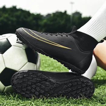Мужская футбольная обувь Дышащая уличная легкая футбольная обувь Мужская футбольная обувь для футзала Спортивные кроссовки Футбольные бутсы Унисекс