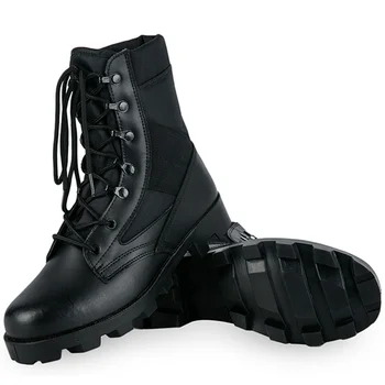 Мужские тренировочные армейские ботинки для активного отдыха, весна-осень, мужские походные ботинки для джунглей, спортивное скалолазание, кемпинг, дышащая камуфляжная обувь для пустыни
