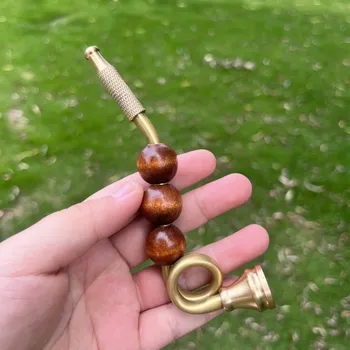 Мундштук для курительной трубки ручной работы из латуни для саксофона