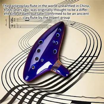 Набор шнурков из окарины с 12 отверстиями для украшения инструмента Alto C Tone Flute