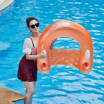 Надувной плавающий водяной гамак из ПВХ, плавающий шезлонг, Летние надувные матрасы, плавающая кровать для бассейна, для вечеринки на пляже у бассейна
