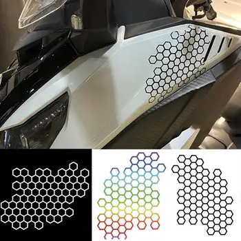 Наклейка на мотоцикл, наклейки в виде пчелиных сот, водонепроницаемая наклейка для шлемов Multistrada, наклейка Gsxr 750 Bmw R1200gs Adventure Honda
