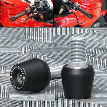 Наконечники рулей для руля мотоцикла Kawasaki ZX-6R 636 2007-2023, Заглушка для противовеса на руле, Слайдер